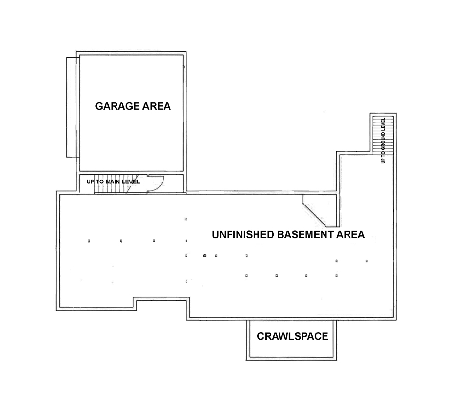 Optional Basement Foundation image of Royal Oak Manor-1710 House Plan